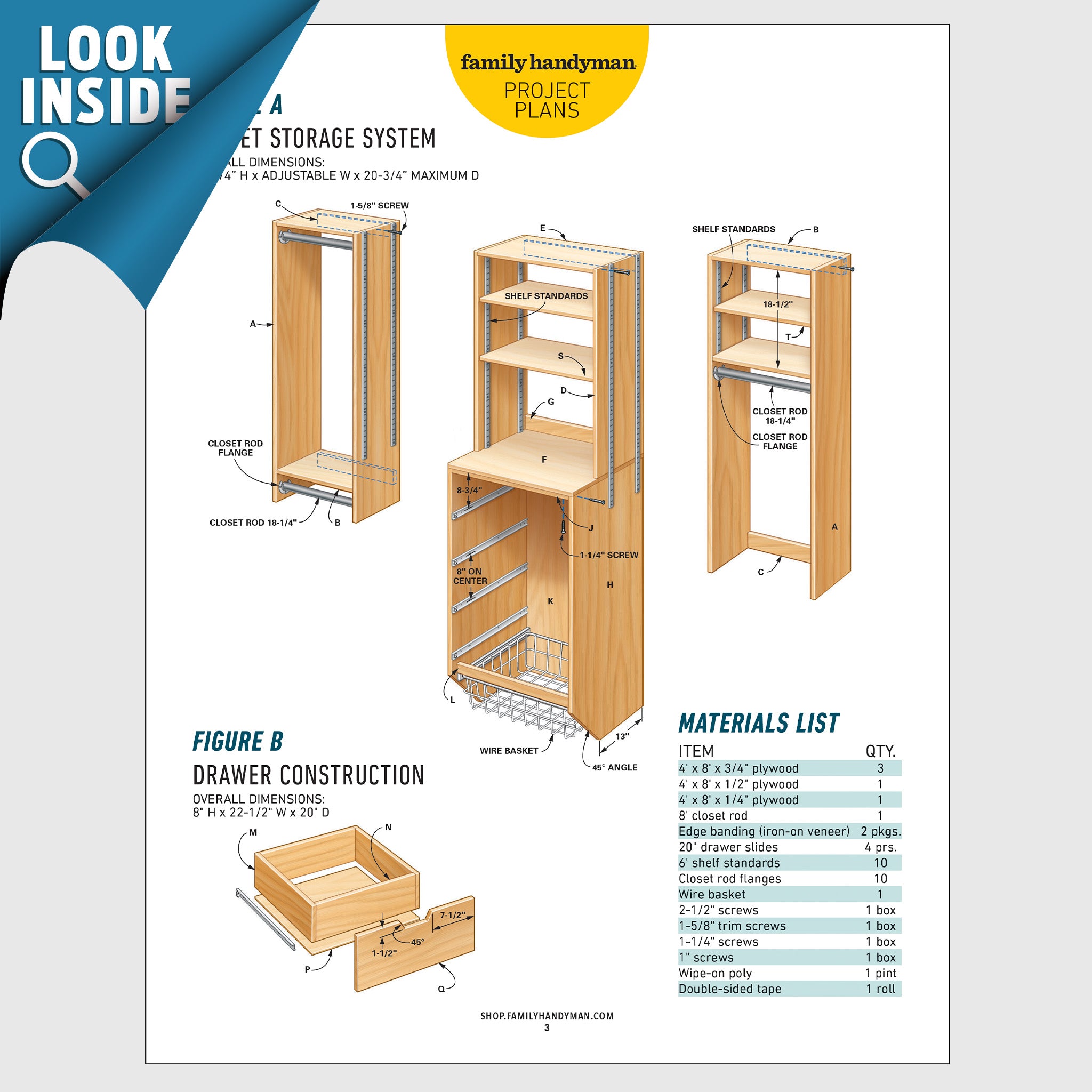 Built-In Closet Storage Drawers - Image 3