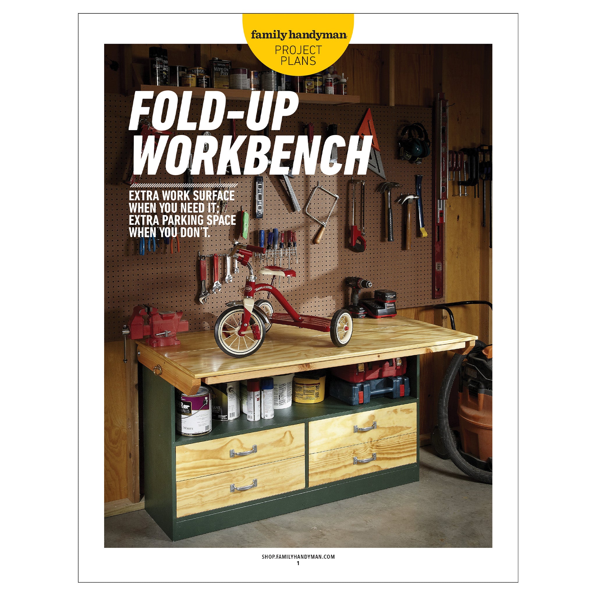 Fold-up Workbench